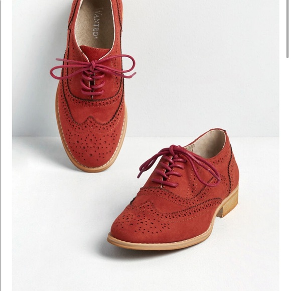 Modcloth Shoes - Rust colored Oxfords